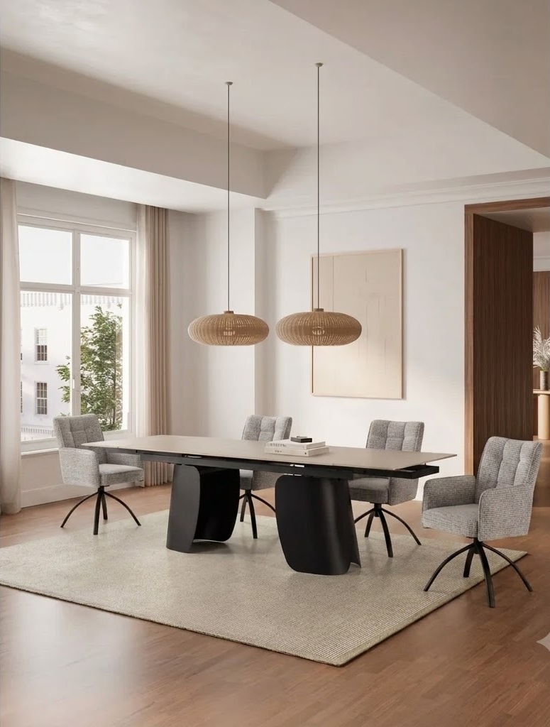 Cadeirão Mindi + Mesa Cristia